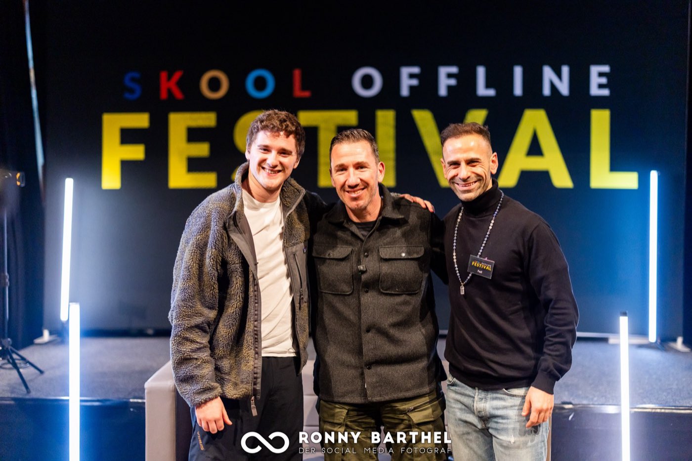 Fadi beim Skool Offline Festival